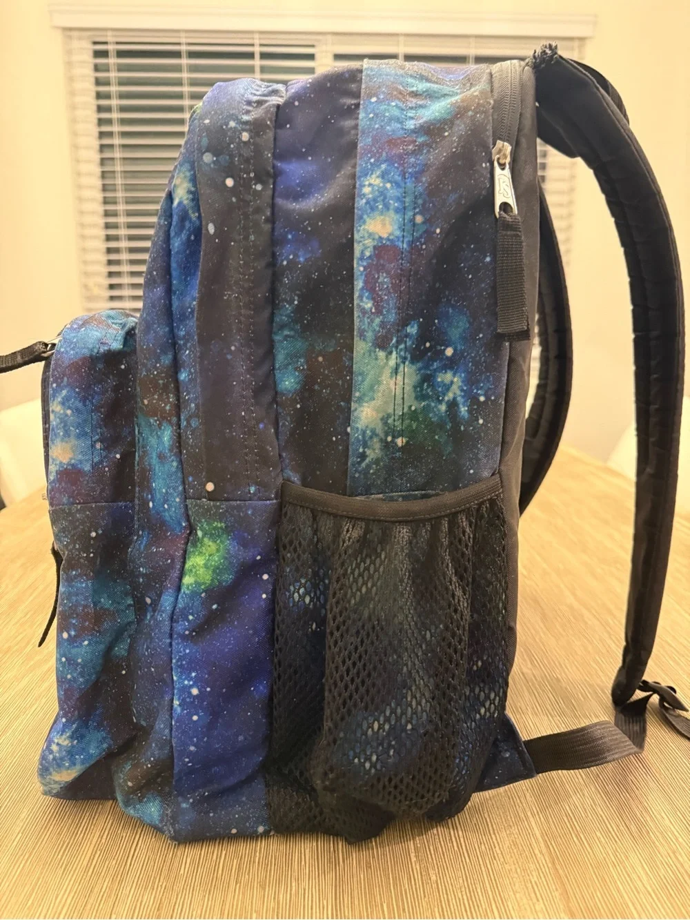 JanSport Big Student Cyberspace Galaxy Blue SpacePrint Backpack Large Laptop Bag